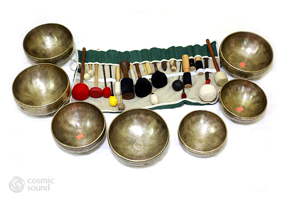 Full Moon Singing Bowl Set