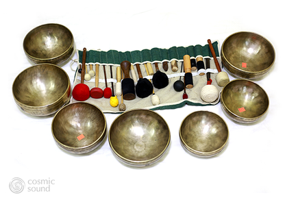 Full Moon Singing Bowl Set